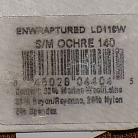 Goodhew / Sockwell Cashmerino Enwraptured over calf socks in Ochre - Picture 9 of 9